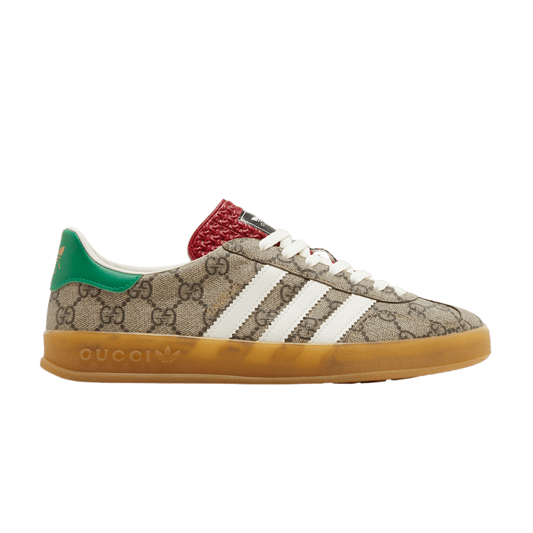 adidas x Gucci Gazelle Beige GG Monogram