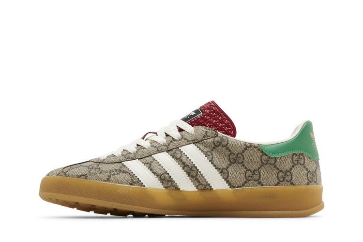 adidas x Gucci Gazelle Beige GG Monogram